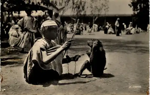 Dresseur de singe - Affe -630900