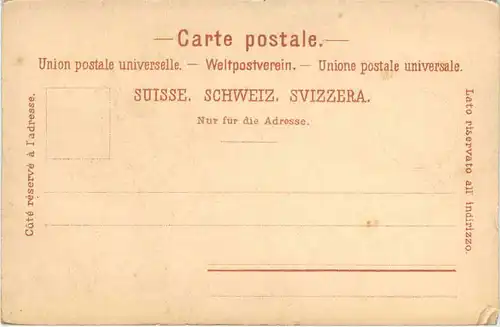 Gruss aus Glarus - Litho Carl Künzli -629762