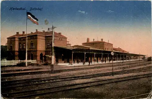 Herbesthal - Bahnhof - Feldpost Kreigsgefangenensendung -631120