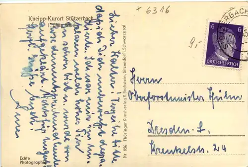 Kurort Stützerbach/Thür.Wald -396826