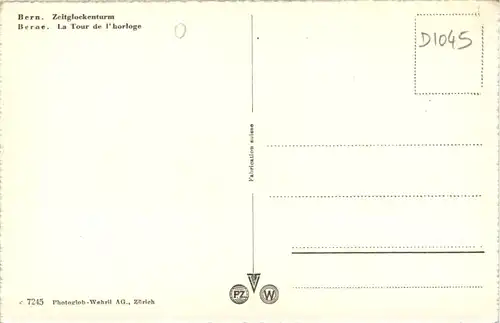 Bern - Zeitglockenturm -630002