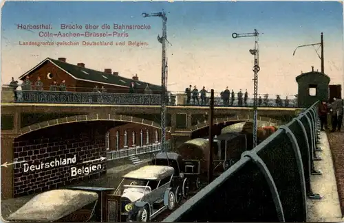 Herbesthal - Brücke über die Bahnstrecke -632742
