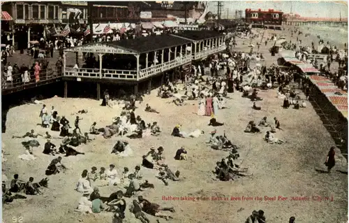 Atlantic City - Bathers taking a Sun Bath -632746