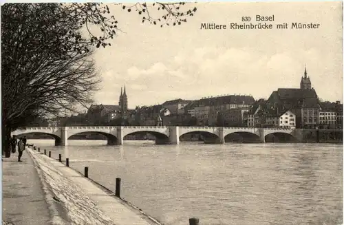 Basel - Mittlere Rheinbrücke -632464