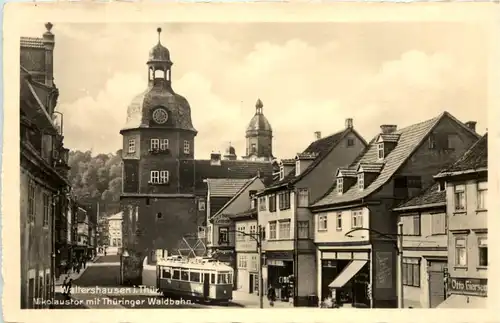 Waltershausen in Thüringen mit Waldbahn -631288