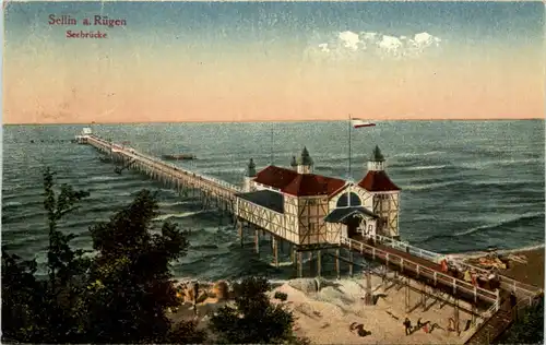 Sellin a. Rügen, Seebrücke -504652