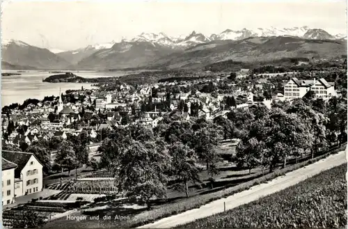 Horgen und die Alpen -632476