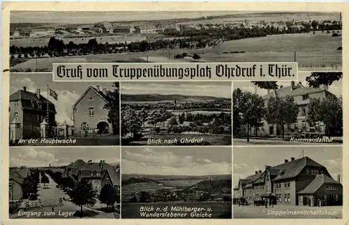 Gruss vom Truppenübungsplatz Ohrdruf -631506