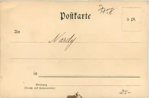 Gruss aus Meersburg - Litho Künstler AK K. Mutter -631720