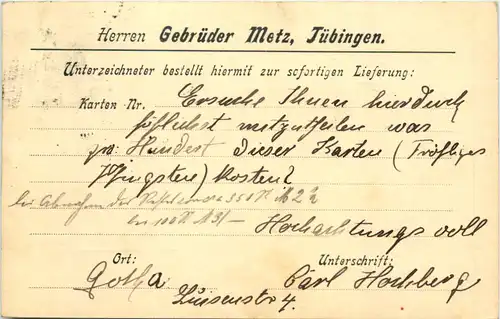Gotha - Gebrüder Metz Tübingen -631468