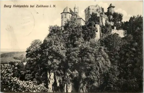 Burg Hohlenfels bei Zollhaus -632744