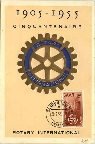 Rotary International Saarbrücken - Ersttag -633336