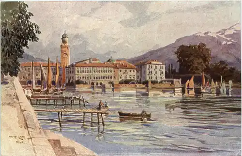 Riva am Gardasee - Künstler AK Fritz Lach -632756