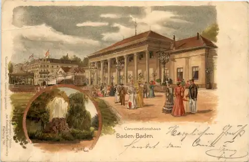 Baden-Baden - Litho -631906