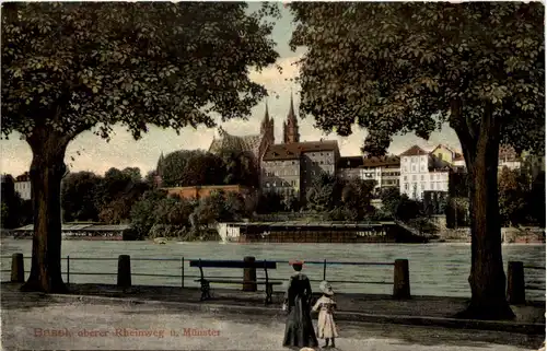 Basel - Oberer Rheinweg -633436
