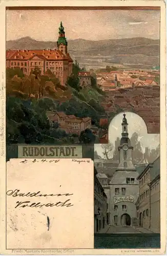 Rudolstadt - Litho -632176