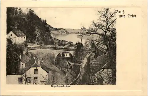 Gruss aus Trier - Napoleonsbrücke -633698