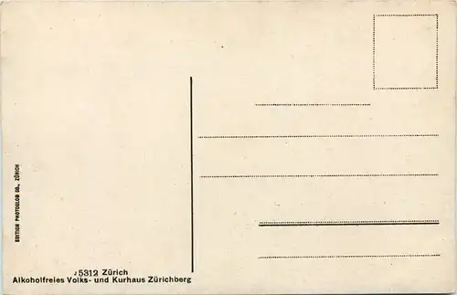 Zürich - Alkoholfreies Restaurant am Zürichberg -633448