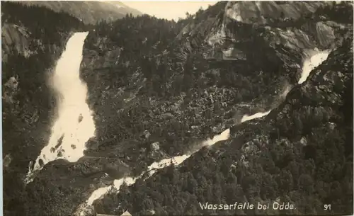 Wasserfälle bei Odde -632380