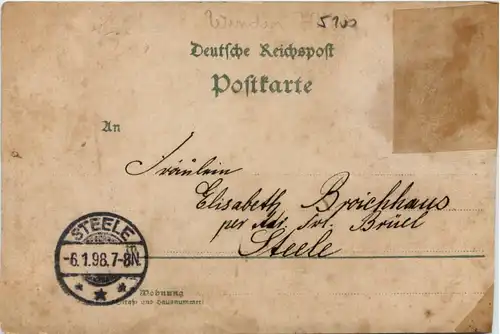 Aachen - Aix la Chapelle 1798 - Litho -631142