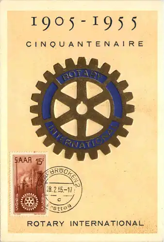 Rotary International Saarbrücken - Ersttag -633338