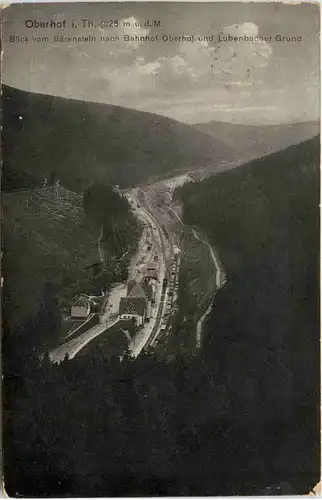 Oberhof, Blick vom Bärenstein -398166