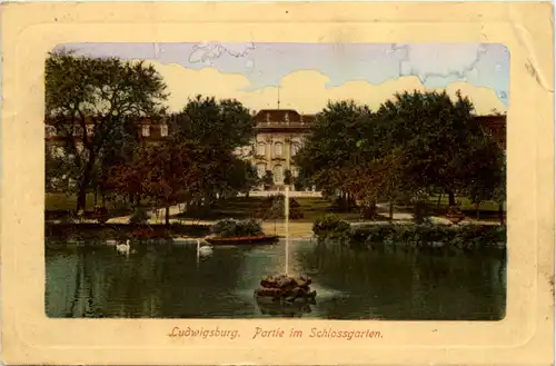 Ludwigsburg - Partie im Schlossgarten -634018