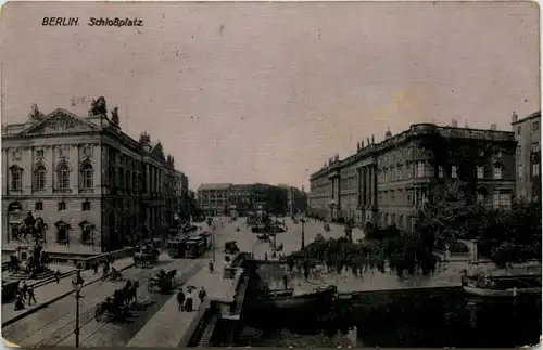 Berlin - Schlossplatz - Bahnpost Berlin-Posen -634058