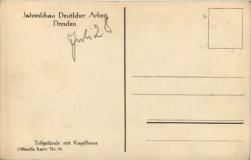 Dresden, Jahresschau Deutscher Arbeit -505712