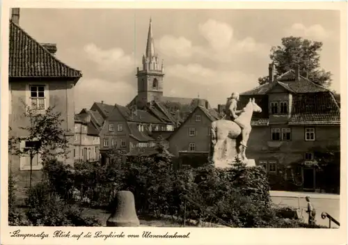 Langensalza - Ulanendenkmal -631402