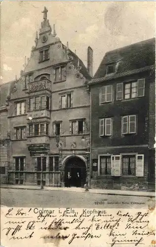 Colmar im Elsass - Kopfhaus -632712