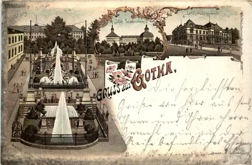 Gruss aus Gotha - Litho -631482