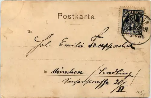 Heidenheim - Litho - Privat Stadtpost -632696