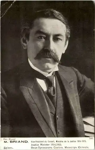 M. Briand - Justice Minister -634418