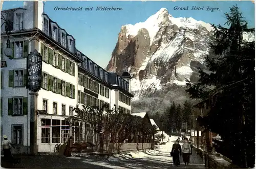 Grindelwald mit Weterhorn - Grand Hotel Eiger -632904