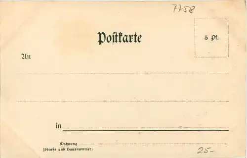 Gruss aus Meersburg - Litho Künstler AK K. Mutter -631722