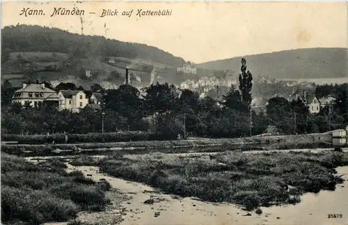 Hann. Münden - Blick auf Kattenbühl -633106