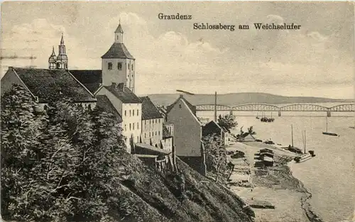 Graudenz - Schlossberg am Weichselufer -633150