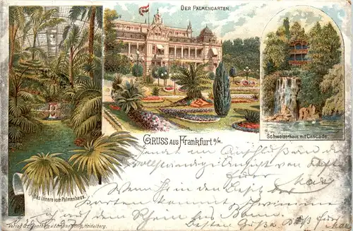 Gruss aus Frankfurt am Main - Litho -633184