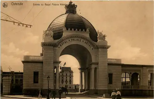 Ostende - Entree du Royal Palace Hotel -633194