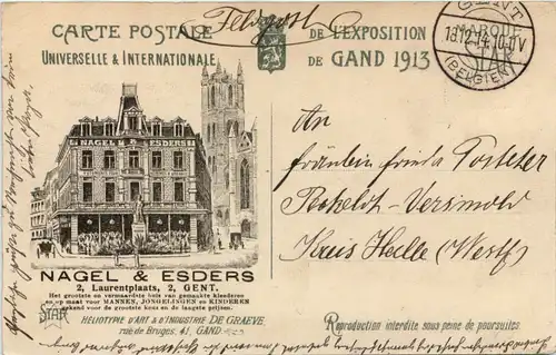 Gand - Exposition Universelle 1913 - Tunisie -634508