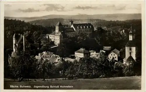 Sächs. Schweiz, Hohnstein, Jugendburg Schloss -521210
