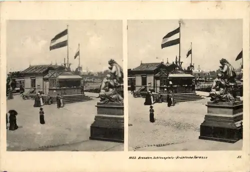 Dresden - Schlossplatz - Stereo Karte -632034