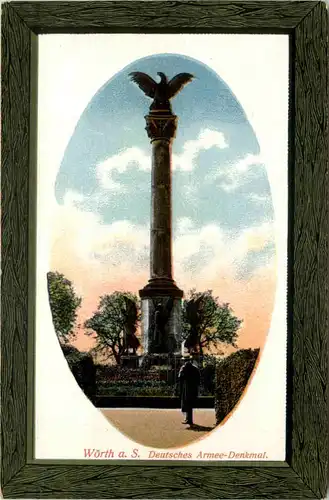 Wörth a. S. Deutsches Armee Denkmal -634364