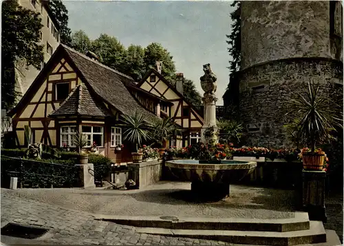 Meersburg, Alte Mühle, Zugbrücke zur Burg -521490