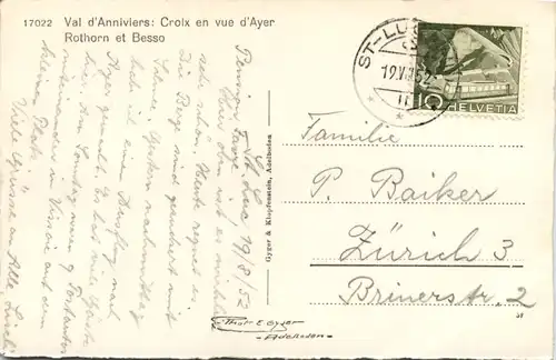 Val DÀnniviers: Croix en vie dÀyer - Rothorn et Besso -506692