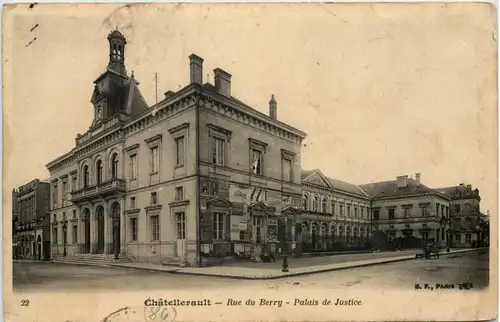 Chatellerault - Rue du Berry - Palais de Justice -633762