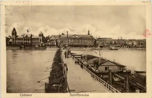 Coblenz - Schiffbrücke -633882