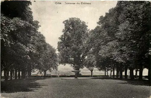 Orbe, Terrasse du Chateau -506832