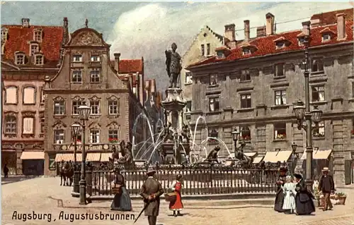 Augsburg - Augustusbrunnen -633660